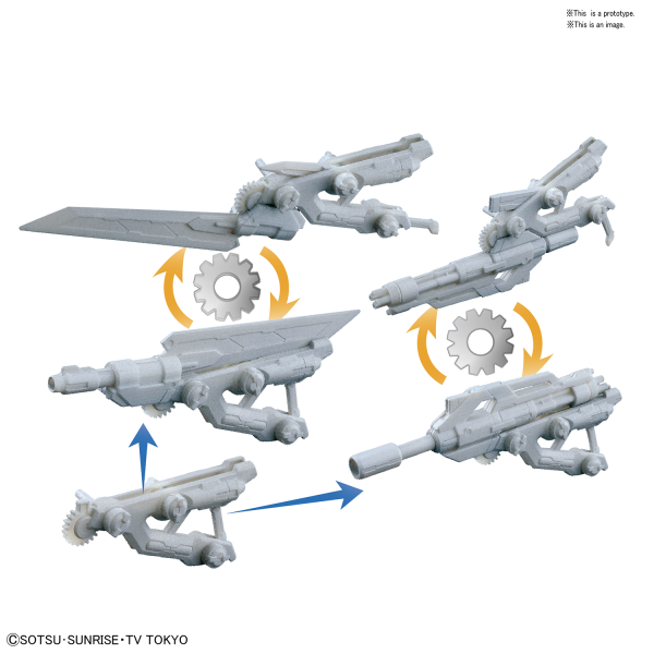 HGBC 1/144 SPINNING BLASTER