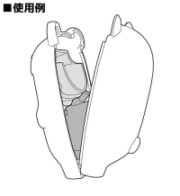 Nendoroid More Kigurumi Face Parts Case (Shark) 3