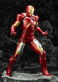 MARVEL AVENGERS MOVIE IRON MAN MARK 7 ARTFX Statue 6