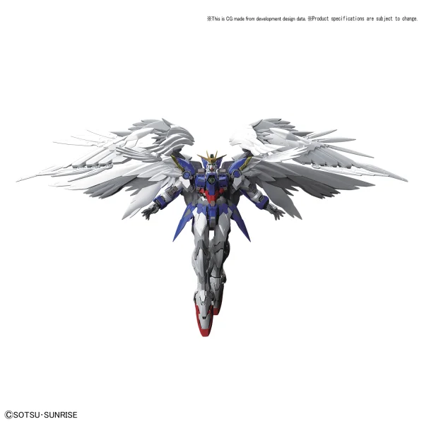 BANDAI HOBBY High-resolution Model 1/100 Wing Gundam Zero EW - Mobile Suit Gundam Wing