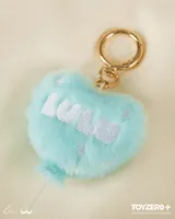 TOYZEROPLUS LuLu the Piggy Generic - Plush Keychain (Sky Blue Balloon ver.) - LuLu The Piggy - photo 1