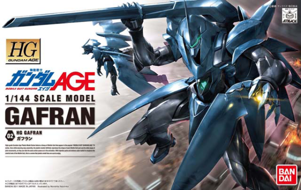 HG 1/144 #02 Gundam Age Gafran