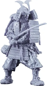 Max Factory PLAMAX 1/12 Kamakura Period Armored Warrior: Silver Color Edition - PLAMAX - photo 2