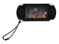 PSP™ (PlayStation™Portable) Rattle Acrylic Keychain: Black Ver. 2