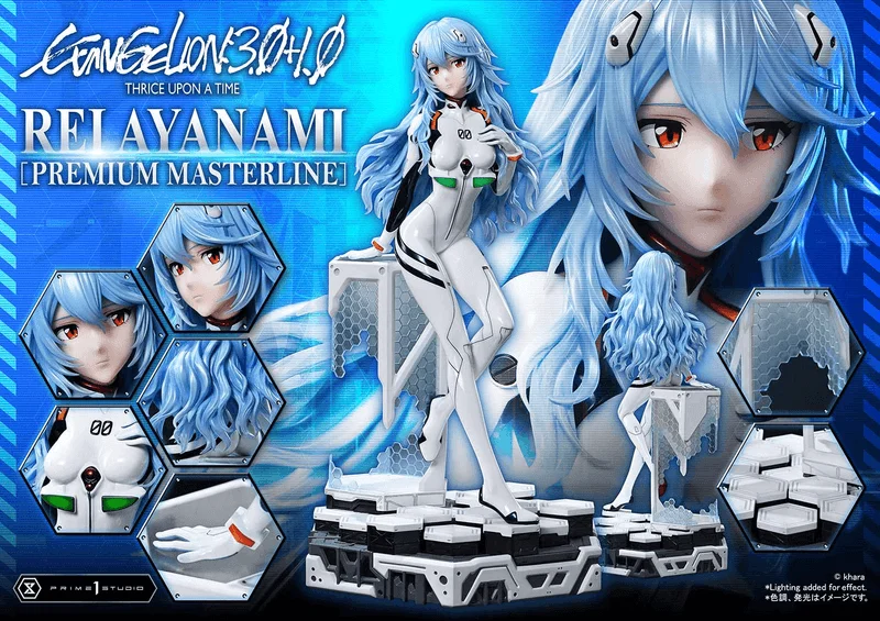 Prime 1 Studio Premium Masterline EVANGELION: 3.0+1.0 THRICE UPON A TIME Rei Ayanami			 - Rebuild of Evangelion