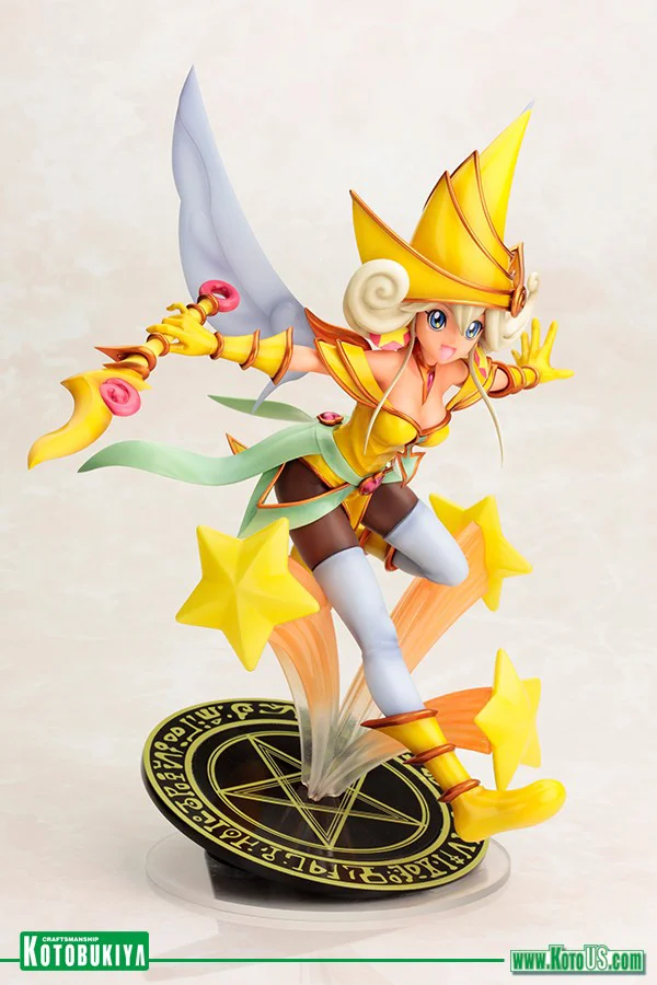 KOTOBUKIYA YU-GI-OH! THE DARK SIDE OF DIMENSIONS LEMON MAGICIAN GIRL -THE MOVIE ANI STATUE - Yu-Gi-Oh!