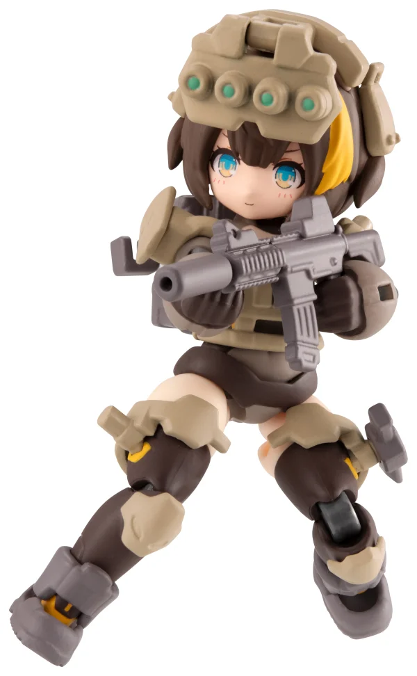MegaHouse Desk Top Army N-212d Titania Delta (Ver. Scout equipped desert combat spec) - Chibi Figures