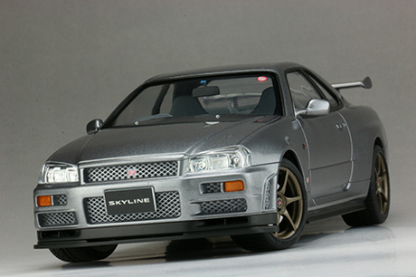 [ID-285] 1/24 Skyline GT-R V-specII Nur w/Nismo Front Aero Bumper