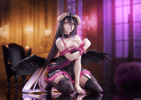 Overlord Desktop Cute Figure - Albedo (Negligee ver.) 1