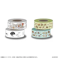 CAPCOM 【Okami 20th Anniversary Reprint Art Project】Washi tape set ～From Okami 11th,12th Anniversary～ - Okami - photo 1