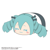 Hatsune miku×Cinnamoroll POTE KORO MASCOT 2 (6pc per box) 6