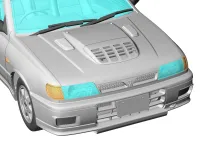 Hasegawa [HC47] 1:24 NISSAN PULSAR (RNN14) GTI-R - Scale Kits - photo 12