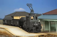 PLUM PMOA 1/80 Scale Paper kit Choshi Electric Railway DEKI3 Electric Locomotive(Black) - Scale Kits - photo 1