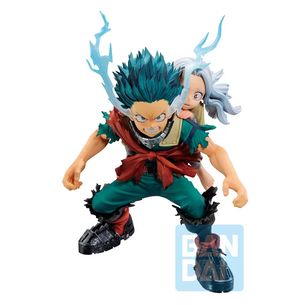BANDAI Izuku Midoriya & Eri (Bright Future) "My Hero Academia", Bandai Spirits Ichibansho Figure - My Hero Academia