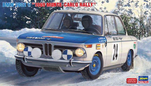1/24  BMW 2002 ti "1969 MONTE-CARLO RALLY"