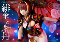 PRISMA WING fuzichoco original Illustration Scarlet Umbrella and Peony 1/7 Scale Pre-Painted Figure 8