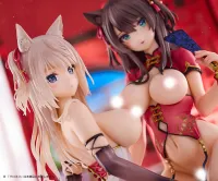 Pink-Cat Shironeko - China dress cat - photo 12