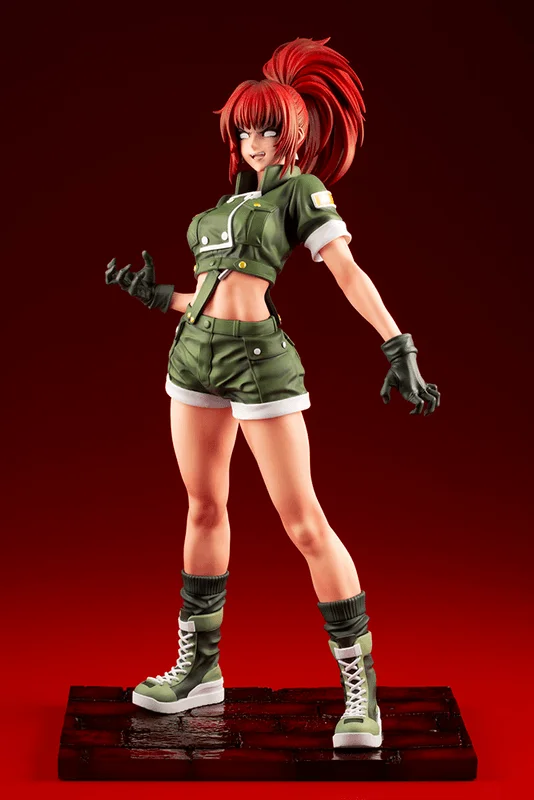 KOTOBUKIYA SNK THE KING OF FIGHTERS '97 OROCHI LEONA BISHOUJO STATUE - The King of Fighters