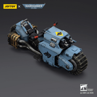 Space Wolves Raider-pattern Combat Bike with twin-linked bolt rifles 5