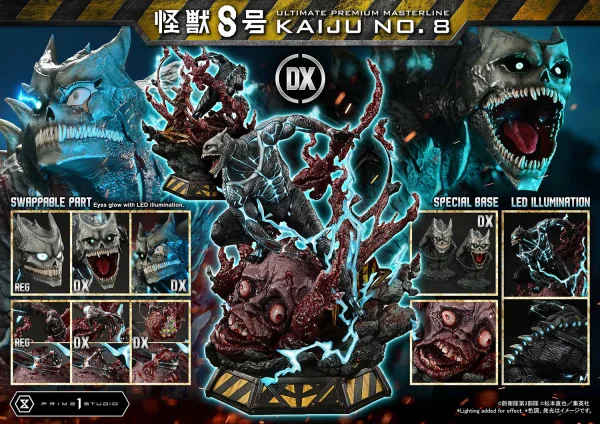 Prime 1 Studio Ultimate Premium Masterline Kaiju No.8 Kaiju No.8 DX Version - Kaiju No. 8