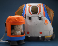Sumito Owara Original Design Spaceship Backpack NSS-319 4