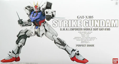 BANDAI HOBBY PG GAT-X105 Strike Gundam - Mobile Suit Gundam SEED