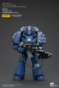 JOYTOY Ultramarines MK VI Tactical Squad Legionary with Bolter& Chainblade - Warhammer 40K - photo 1