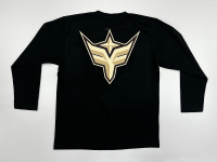 (XL) Bang Brave Face Logo Long T-Shirt Black 3