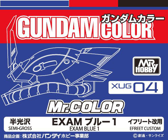 G Color - Exam Blue 1