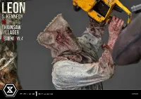Prime 1 Studio Ultimate Premium Masterline Resident Evil 4 Leon S. Kennedy versus Chainsaw Villager Bonus Version - Video Games - photo 34