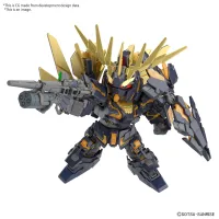 BANDAI HOBBY SD GUNDAM CROSS SILHOUETTE UNICORN GUNDAM 02 BANSHEE (DESTROY MODE) & BANSHEE NORN PARTS SET - Mobile Suit Gundam Unicorn / Narrative - photo 8
