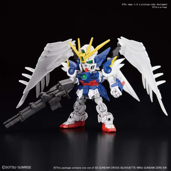 BANDAI HOBBY SD GUNDAM CROSS SILHOUETTE WING GUNDAM ZERO EW - SD BB
