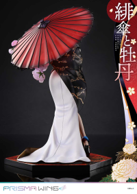 PRISMA WING fuzichoco original Illustration Scarlet Umbrella and Peony 1/7 Scale Pre-Painted Figure 12