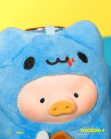 TOYZEROPLUS LuLu the Piggy x Capoo - Foodie Lu PVC Face Plush Keychain - LuLu The Piggy - photo 5