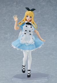 figma Female Body (Alice) with Dress + Apron Outfit 1