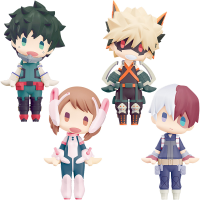HELLO! GOOD SMILE: Izuku Midoriya/Katsuki Bakugo/Ochaco Uraraka/Shoto Todoroki Set (Box) 1