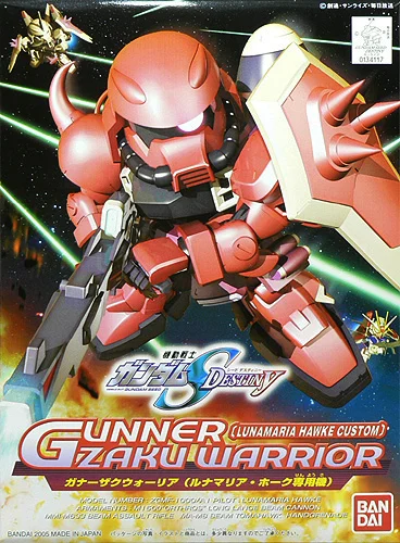 BANDAI HOBBY BB281 Gunner Zaku Warrior Lunamaria Hawk - Mobile Suit Gundam SEED Destiny