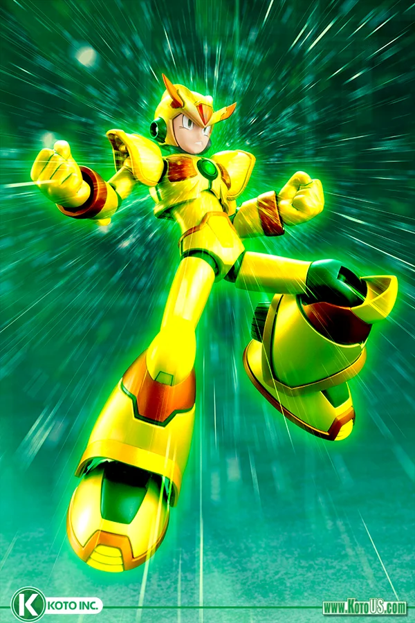 KOTOBUKIYA MEGAMAN X MAX ARMOR HYPERCHIP VERSION MODEL KIT - Limited Edition Release - Mega Man