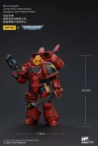 JOYTOY Blood Angels Jump Pack Intercessors Sergeant With Plasma Pistol - Warhammer 40K - photo 7