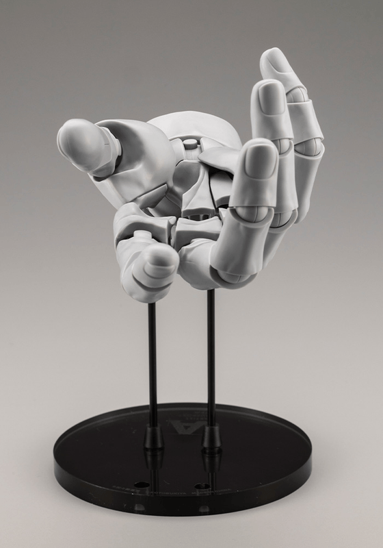 ARTIST SUPPORT ITEM HAND MODEL MEN’S/L -GRAY-