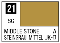 Mr. Color 21 - Middle Stone (Semi-Gloss/Aircraft) 1