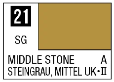 Mr. Color 21 - Middle Stone (Semi-Gloss/Aircraft)