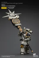 JOYTOY Iron Warriors Command Squad Chosen with Legion Standard - Warhammer 40K - photo 5