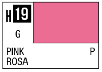 AQUEOUS HOBBY COLOR - H19 GLOSS PINK (PRIMARY) 1