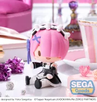 SEGA fuwa petit "Re:ZERO -Starting Life in Another World-" Chibi Figure "Ram" - Re:ZERO -Starting Life in Another World- - photo 9