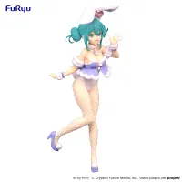 FuRyu Hatsune Miku　BiCute Bunnies Figure -White Rabbit Purple Color ver.- - Hatsune Miku - photo 6