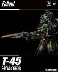threezero 1/6 T-45 Hot Rod Shark Power Armor - Video Games - photo 5