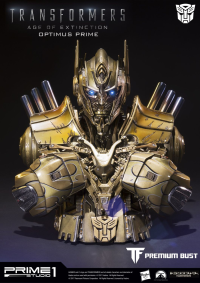 Premium Bust Transformers: Age of Extinction (Film) Optimus Prime Gold Version 1