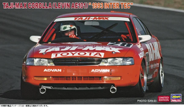 1/24 TAJI-MAX COROLLA (LEVIN AE101) 1993 INTER TEC