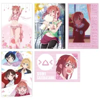 KADOKAWA Rent-A-Girlfriend Swimsuit and Girlfriend Illustration Cards (Set of 5) Sumi Sakurasawa B - Rent-A-Girlfriend - photo 1